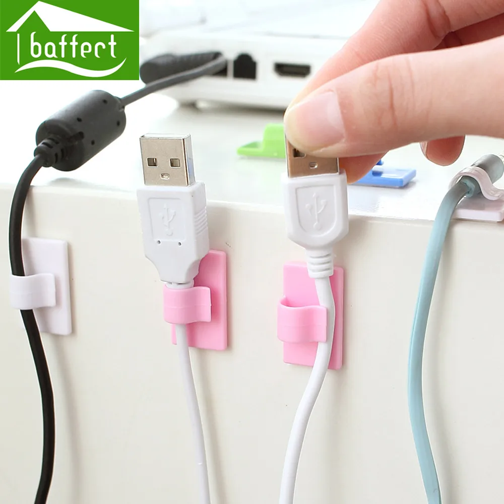 8pcs/lot Cute Wall Hooks Decorative Self Adhesive Table Hooks Power