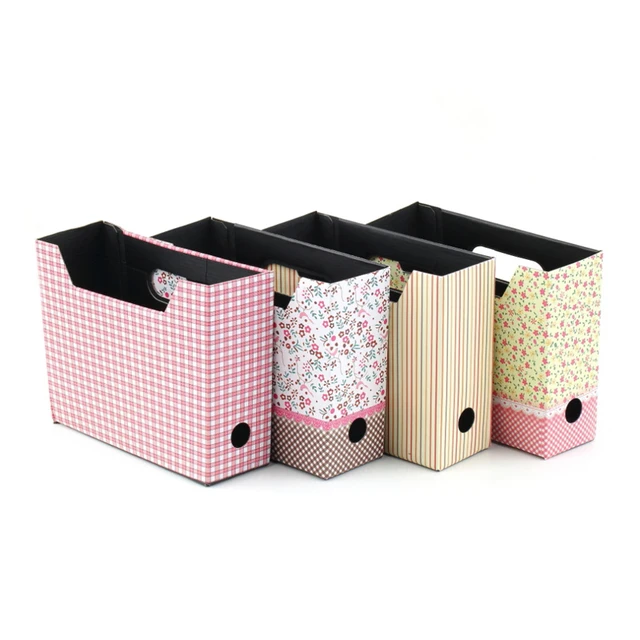 DIY cardboard box storage box container frame stationery
