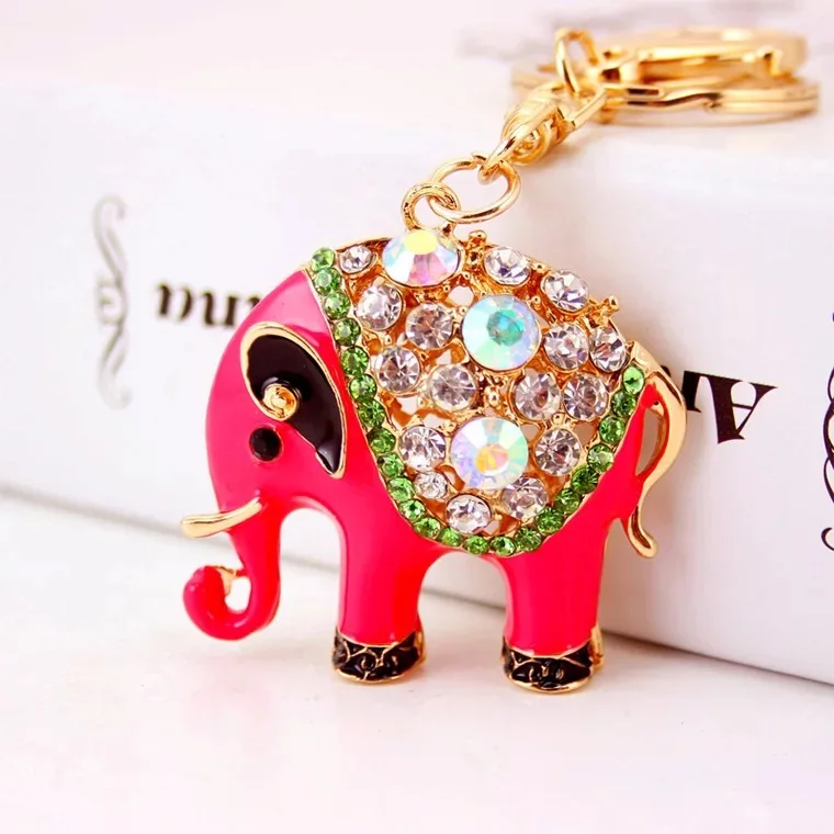 50 Majestic Indian Elephant Key chain Wedding Bridal Shower Party Favors 