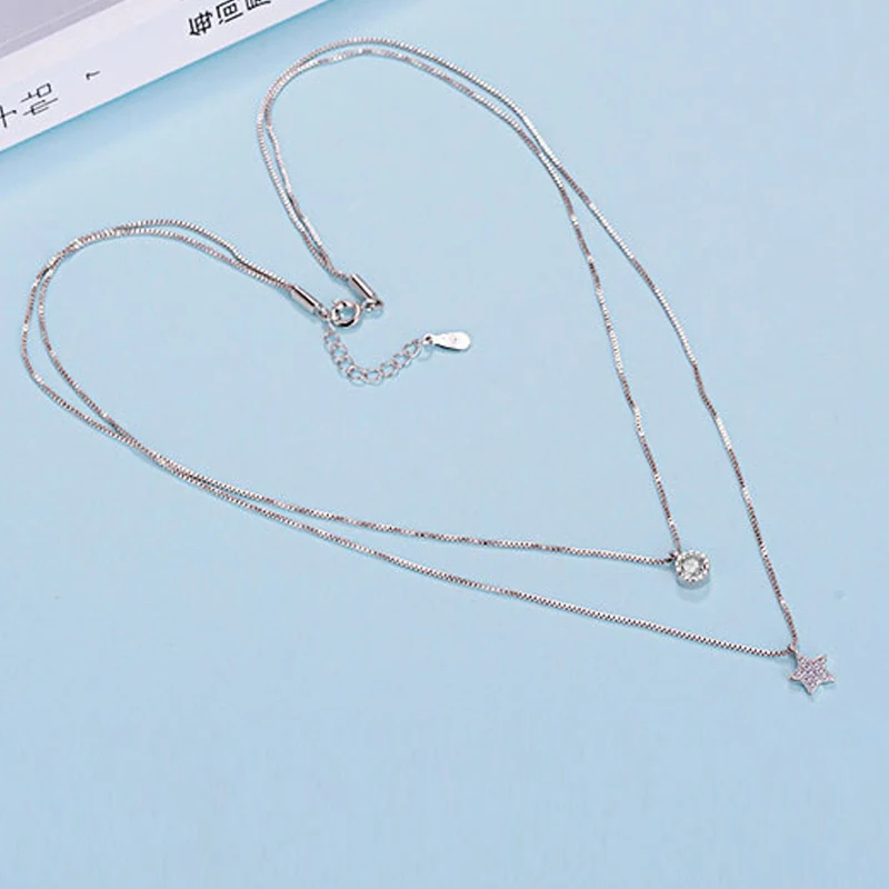 925 sterling silver women necklaces jewelry (10)
