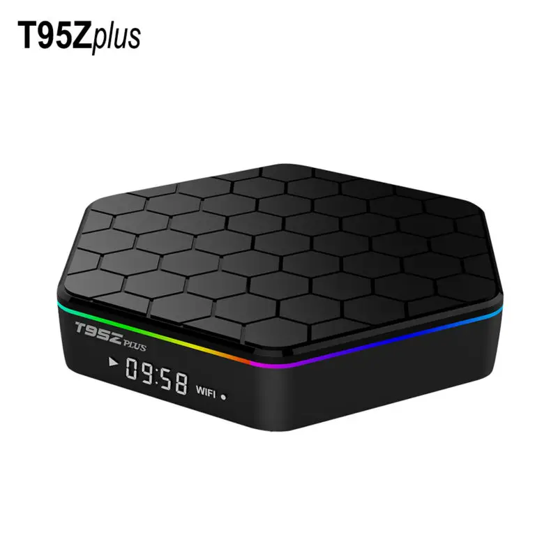 T95Z плюс 2 ГБ/16 ГБ 3 Гб/32 ГБ Amlogic S912 Восьмиядерный Android 7,1 Smart tv BOX 2,4G+ 5 ГГц WiFi BT4.0 4K телеприставка PK H96