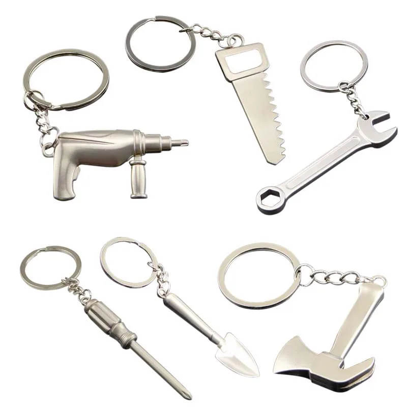 Useful Creative Tools Simulation Key Chains Key Ring Hammer Key Chain