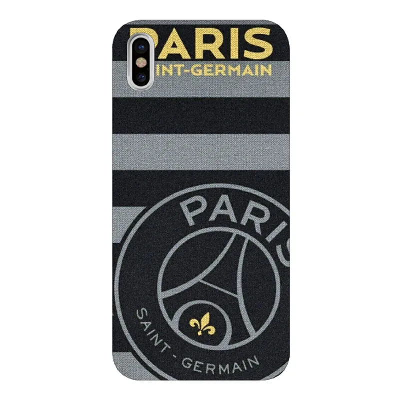 Franch football player Neymar soft black TPU Cases Cover for iphone 5S SE 6S Plus 7 8 Plus X XR Max