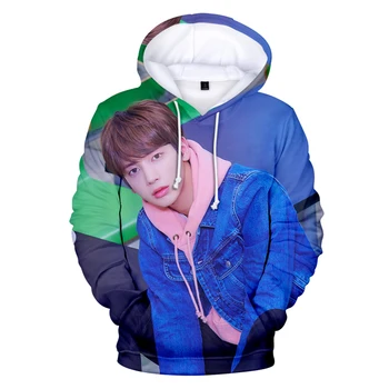 

New popular TXT idol Hoodies men/women sweatshirts 3D Print TXT Sweatshirts Autumn warm Hooded 3D Casual Tops clothes Size