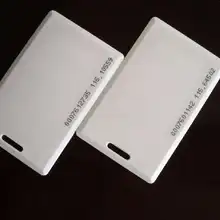 10 шт./партия 125 кГц TK4100 ID толстая карта 1,8 мм пустая карта контроля доступа с высоким качеством