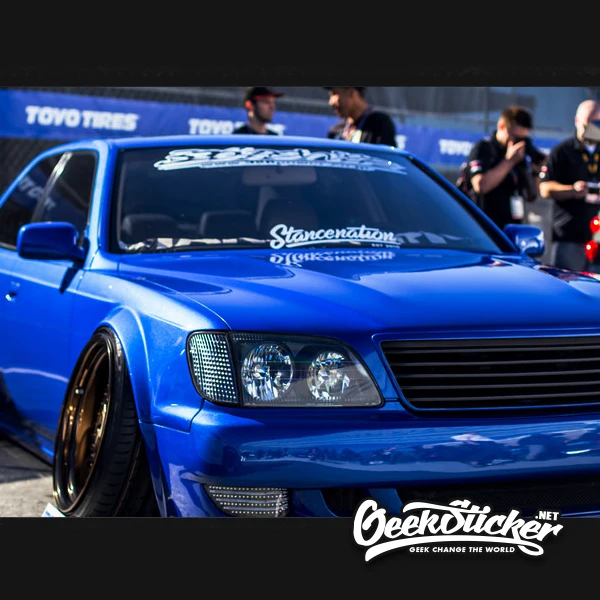 Stancenation hellaflush Водонепроницаемый авто лобовое стекло автомобиля наклейка на