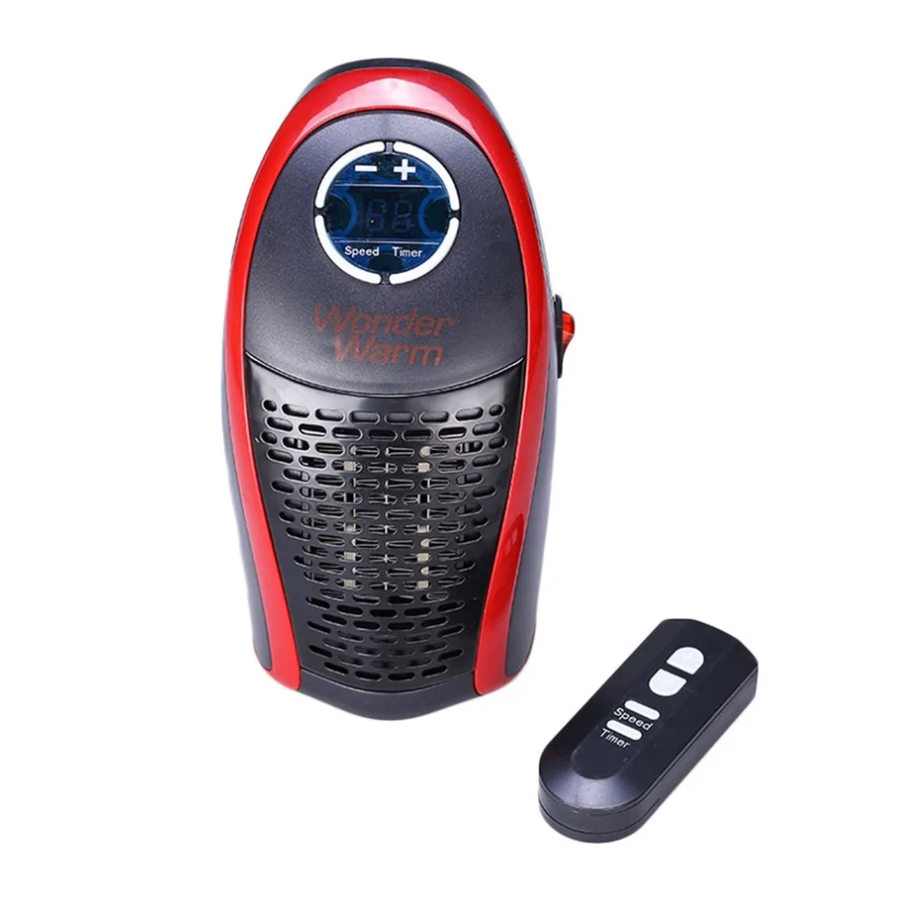 Electric Heater With Remote Control 400W Remote Control Mini Electric Air Heater Powerful Warm Blower Fast