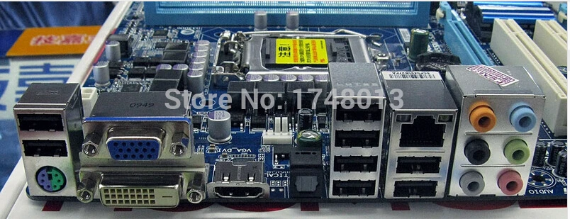 شحن مجاني الأصلي اللوحة ل gigabyte GA-H55M-S2H LGA 1156 DDR3 H55M-S2H 8 GB دعم i3 i5 i7 h55 سطح اللوحة
