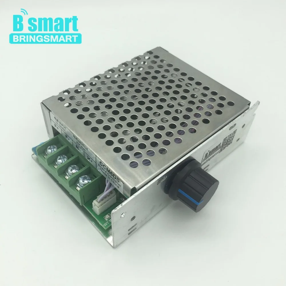 

Bringsmart CCM6DS PWM 12V DC Motor Speed Controller 30A 24V DC Motor Speed Switch 36V Metal Enclosure Module for DC Brush Motor