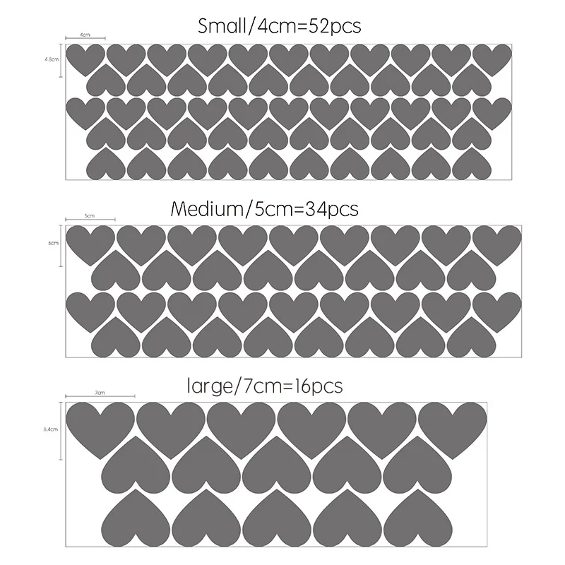 Стенки сердца Стикеры для детской комнаты для маленьких девочек Номер Декоративные Стикеры s детской Спальня настенные Стикеры s украшения