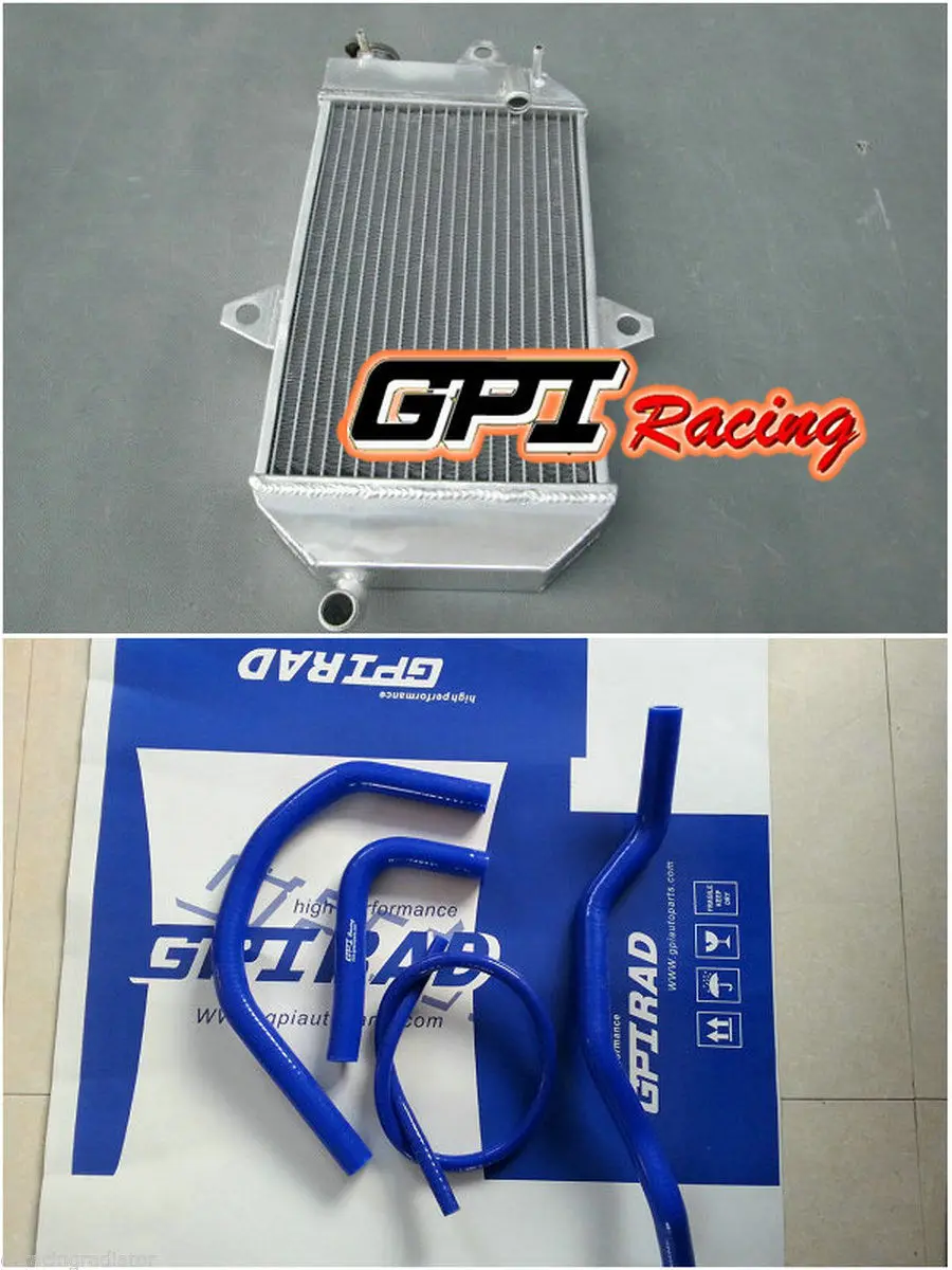 ATV Yamaha Banshee YFZ 350 YFZ350 oversized Aluminum Radiator /& Silicone Hose