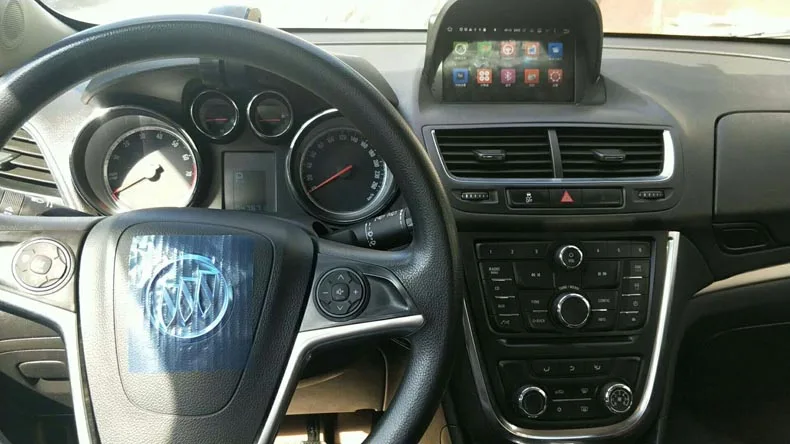 Best HD 1024*600 touch screen android 9.0 car dvd player for buick Encore 2012-2015 with gps navigation mirror link car audio stereo 7