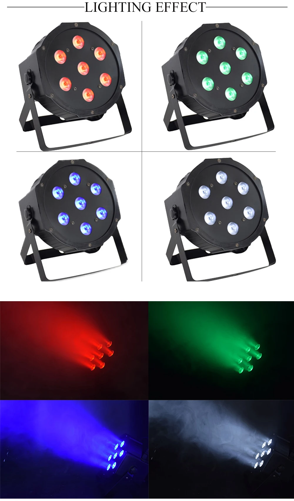 Мини 7x12 Вт RGBW 4в1 led par DMX диско свет для свадебного украшения 20 шт./партия