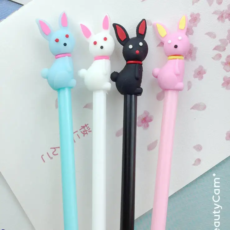 

Lovely Cartoon Fox Animal gel pen Student Stationery School Office Kawaii Supplies Creative Gift