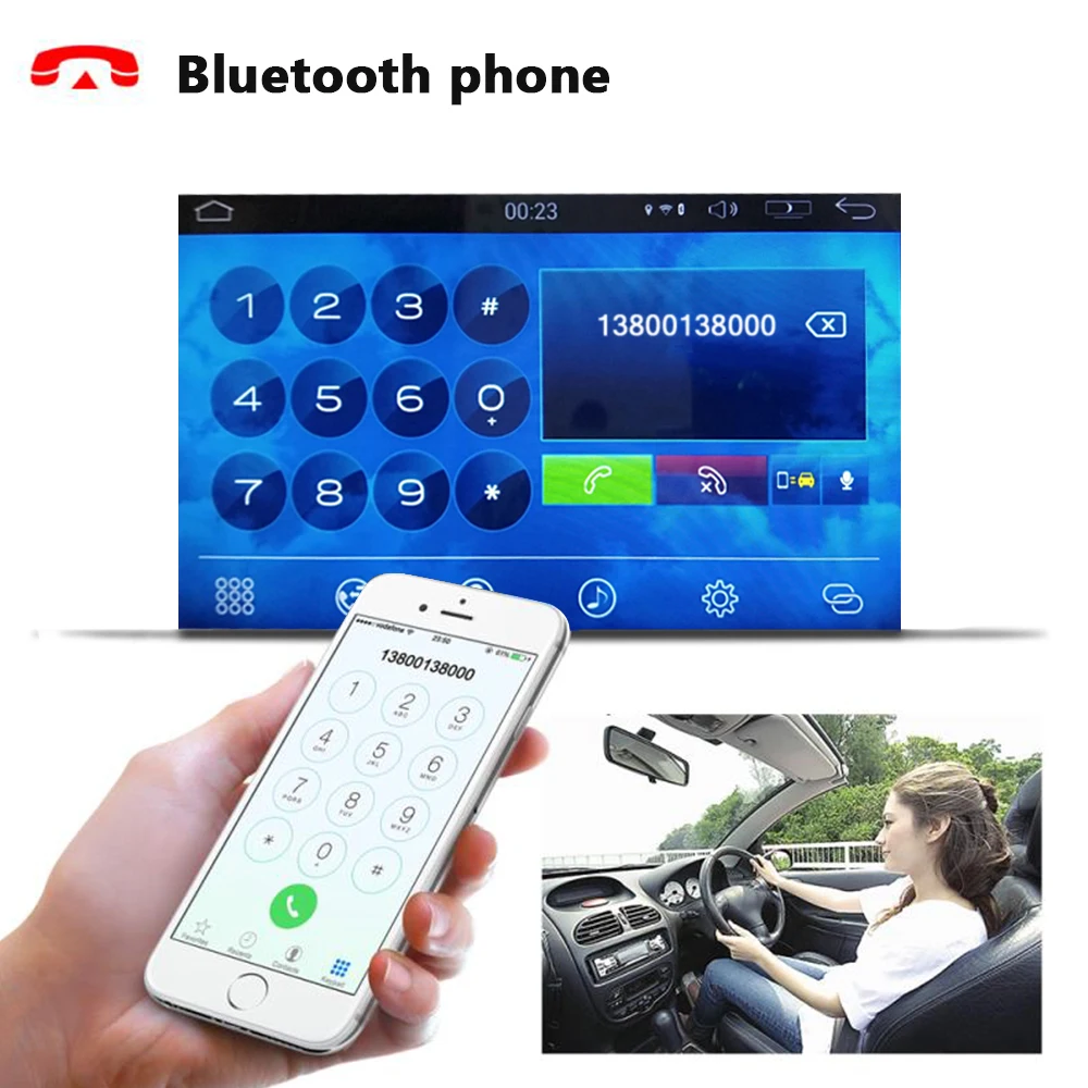 Cheap Camecho 1din Android WIFI Car Radio 7" GPS Navigation Mirror Link Bluetooth MP5 HD Multimedia Player 1+16GB DVR DVD FM Autoradio 3