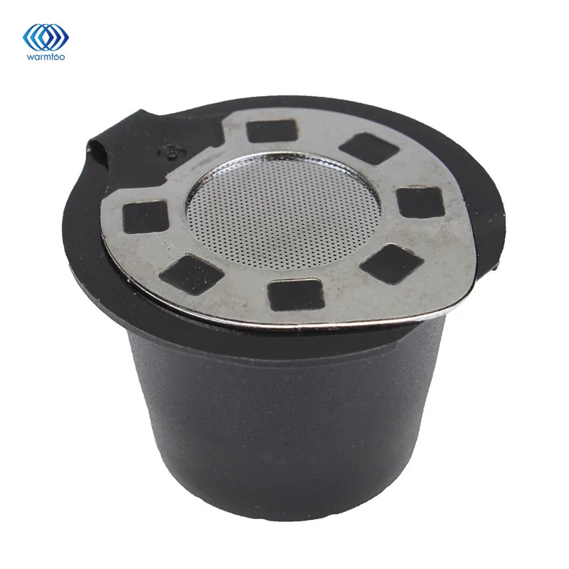 

Coffee Filter Capsule Cup Refillable Reusable Stainless Steel Filtration Cap Compatible For Nescafe Nespresso