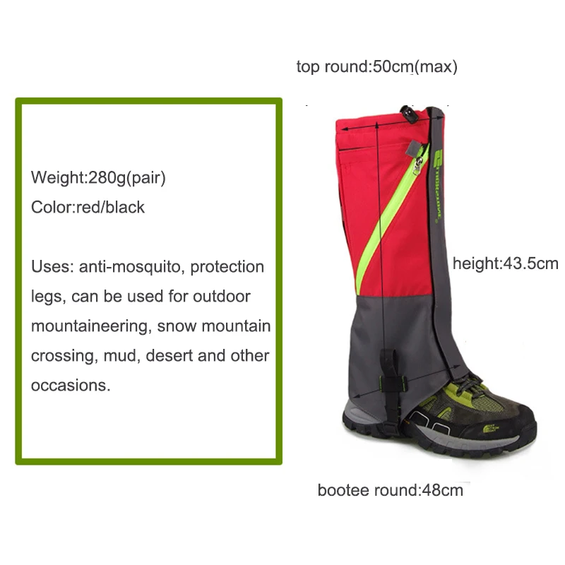 hiking shin guards