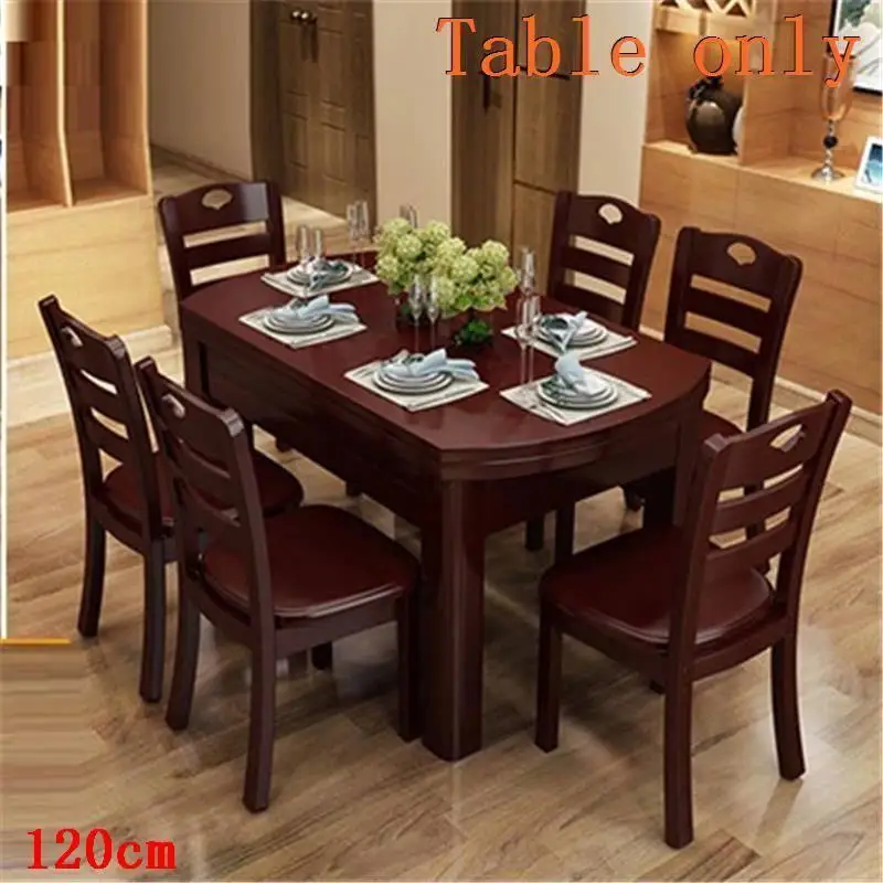 Mueble Comedor A Langer Tavolo Piknik Masa Sandalye Redonda Dinning Set Marmol винтажный стол для столовой - Цвет: MODEL S