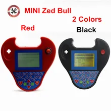ZEDBULL-programador inteligente Mini ZEDBULL, dispositivo de programación de llaves en color rojo y negro, sin límite de fichas, Mini Zed Bull inteligente, envío gratis