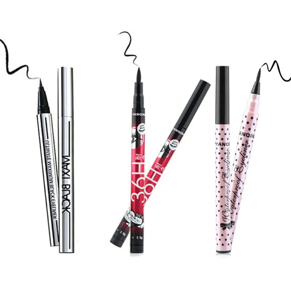 Подводка карандаш для глаз водостойкая 3 вида|eye liner pen|waterproof liquidliquid eyeliner |