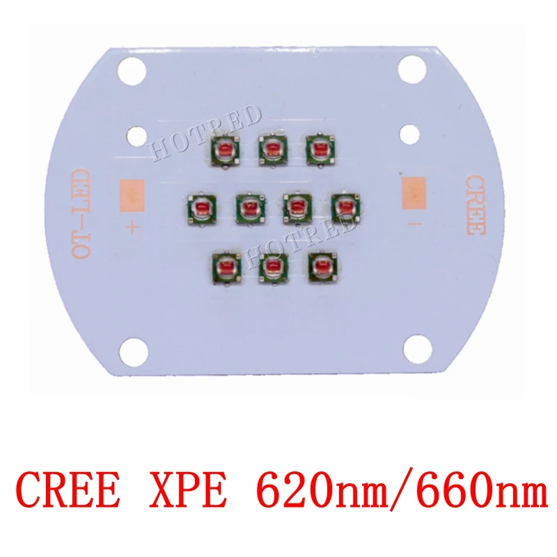 CREE XPE XP E 30W 60W Светодиодная лампа для роста растений диодный излучатель ярко