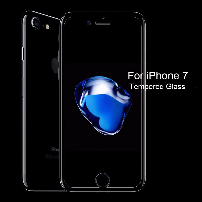 2 шт 9H Премиум Закаленное стекло защитный чехол для экрана для iPhone 5 5S 5C SE 6 6S 7 8 plus закаленное защитное покрытие для телефона