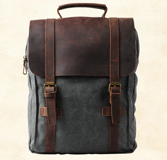 Fashion Male Backpack Leather military Canvas backpack Men backpack women school backpack school bag bagpack rucksack mochila Fashion Male Backpack Leather military Canvas backpack Men backpack women school backpack school bag bagpack rucksack mochila