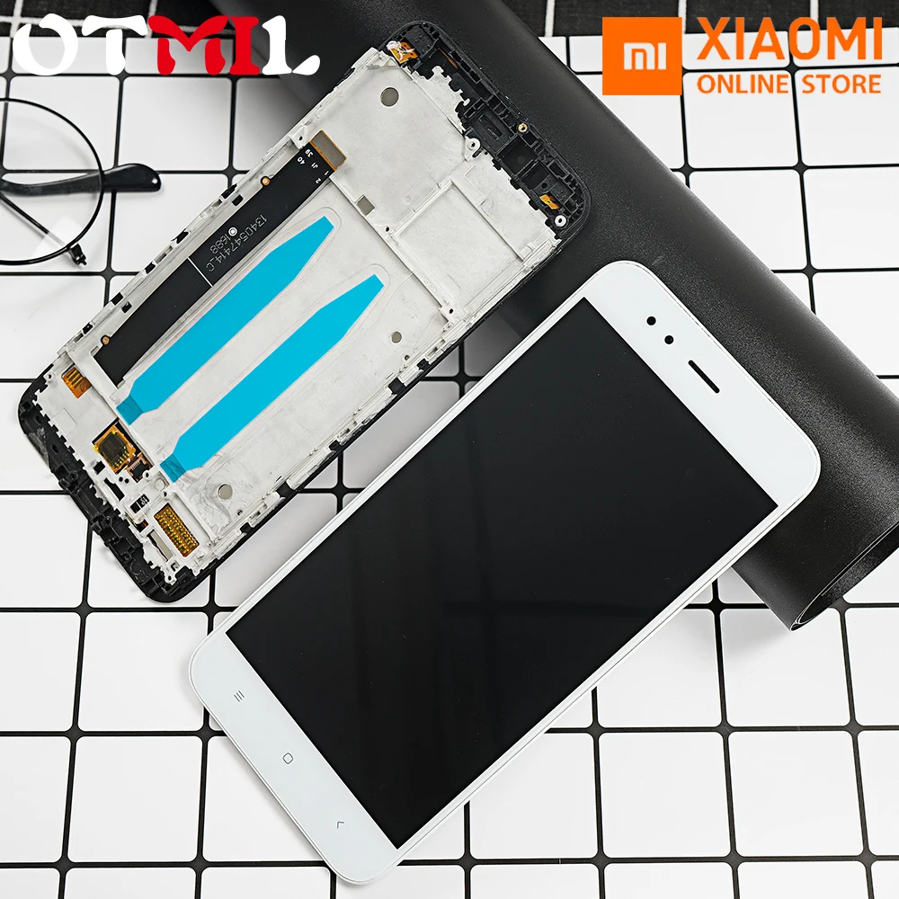 

OTMIL Original 5.5" LCD For XIAOMI Mi A1 LCD Display Touch Screen Digitizer Assembly Frame For Xiaomi Mi A1 Mi 5X MI5X Display