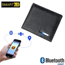Smart Wallet Men Genuine Leather High Quality Anti Lost Intelligent Bluetooth Purse Male font b Card
