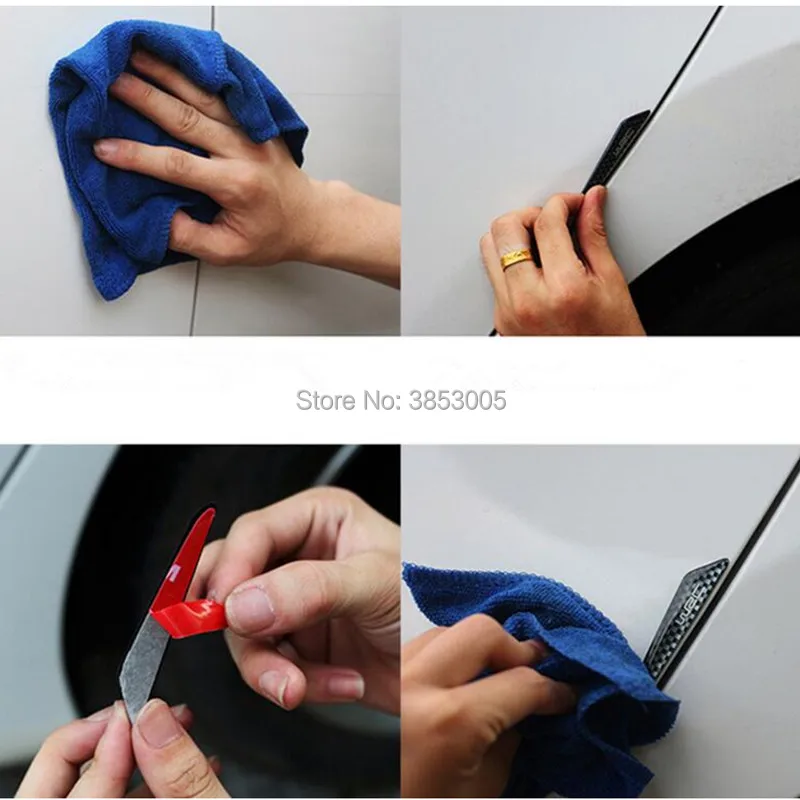 

Car Sticker Door Protector Door Side Edge Protection Guards Stickers For peugeot audi a5 bmw serie 1 alfa romeo hyundai tucson