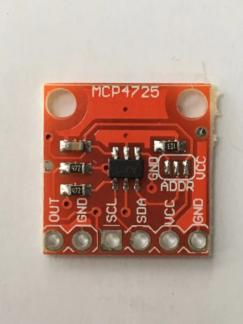 10 шт. MCP4725 I2C DAC 12 бит 2,7 V-5,5 V