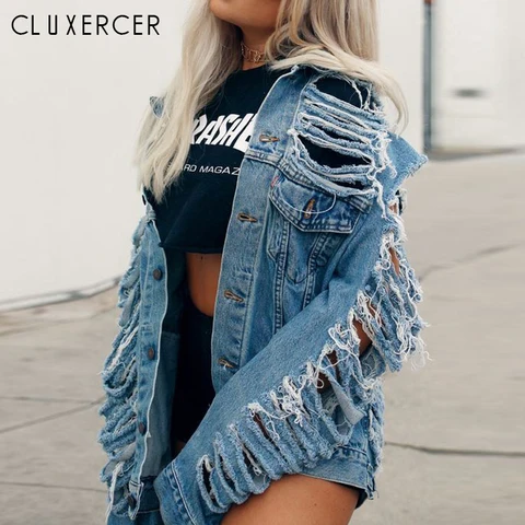 jaqueta jeans grande feminina