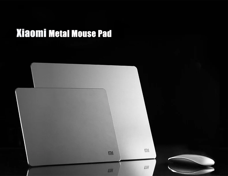 Xiaomi MI Metal Aluminum Alloy Slim Mouse Pad Computer Mouse Pad