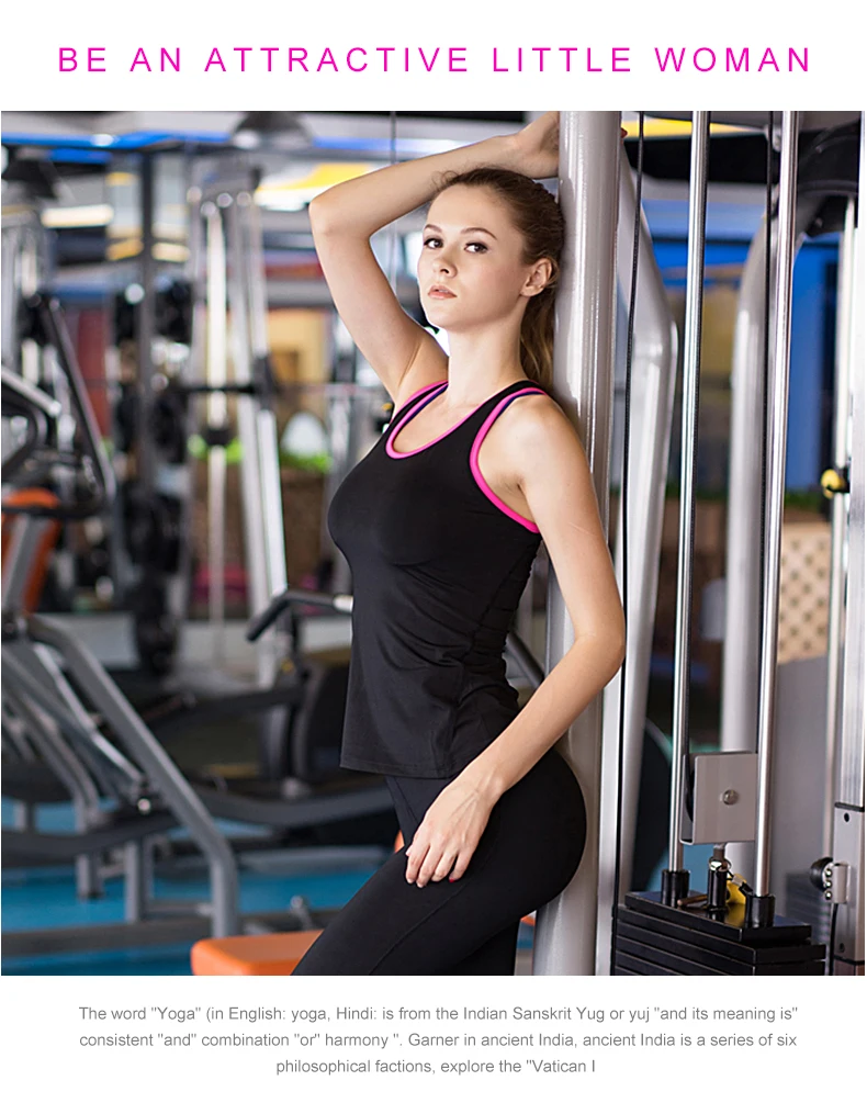 1 (13)Yoga Tops Women Sexy Gym Sportswear Vest Fitness Tight Woman Clothing Sleeveless Running Shirt Quick Dry Yoga Shirts