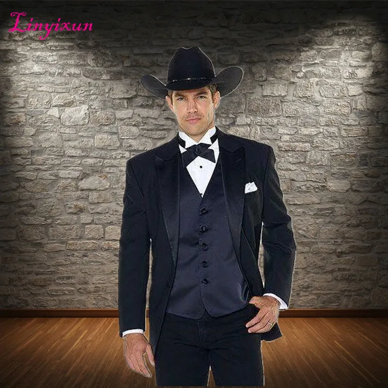 groom western wedding suits