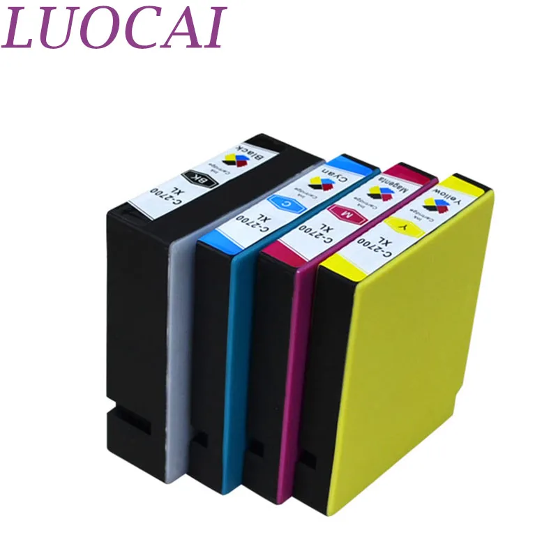 LuoCai 4 шт. чернильные картриджи совместимый для Canon PGI 2700 pgi2700 MAXIFY IB4070 MB5070 MB5370