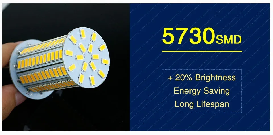 E27 светодиодный светильник 5730 SMD СВЕТОДИОДНЫЙ кукурузная Лампа 220V 24 30 42 64 80 89 108 136 светодиодный s Focos Luz E14 светодиодный Bombillas Светильник лампы ампулы светильник Инж