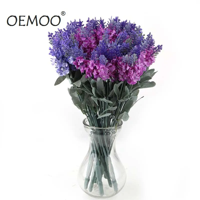 

1PC Provence Lavender Fower Silk Tomentum Artificial Flowers Grain Decorative Fake Flores Bouquet Home Decoration Simulation