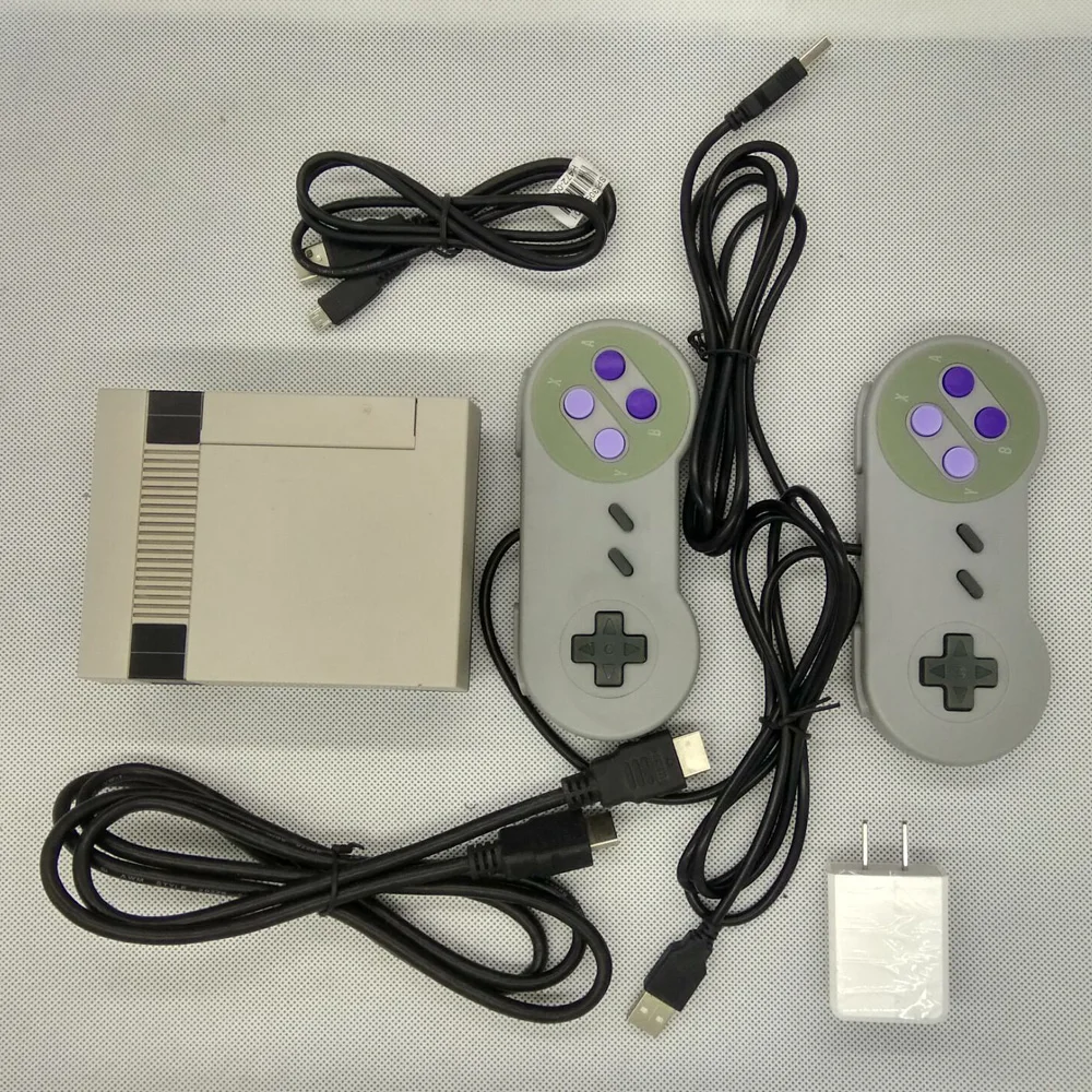 2 x контроллер джойстика с кабелем для супер nintendo SNES