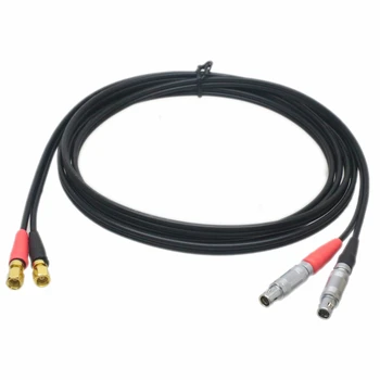 

Cable Dual Subvis plug to Lemo.FFA.0S C7 For Ultrasonic NDT TOFD USF GE Panametrics Krautkramer Flaw Detector 6.5FT