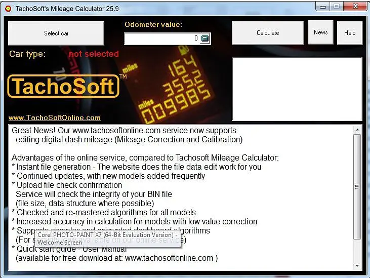 tachosoft mileage calculator 23 1 with license demo 1