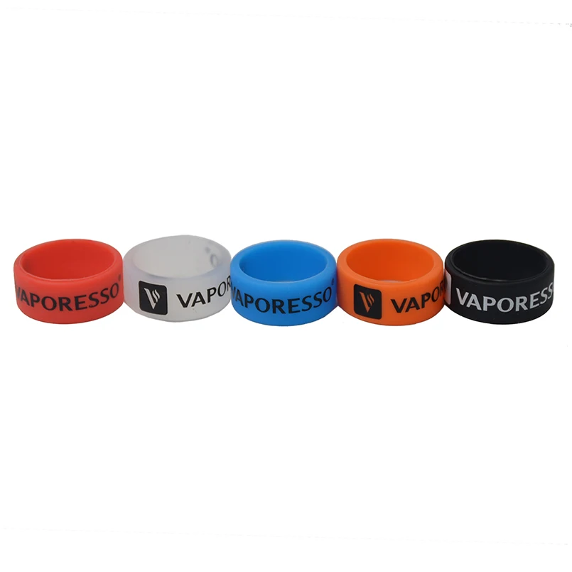 

10pcs Vaporesso rubber Silicone vape band ring decorative protective vapor silicone band rings for E cig and box mod or tank