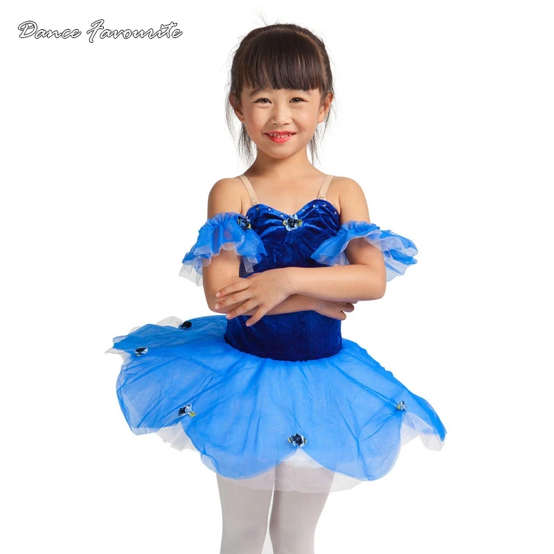 Dance Favourite Royal blue Ballerina Ballet Dance Tutu Costume, girl