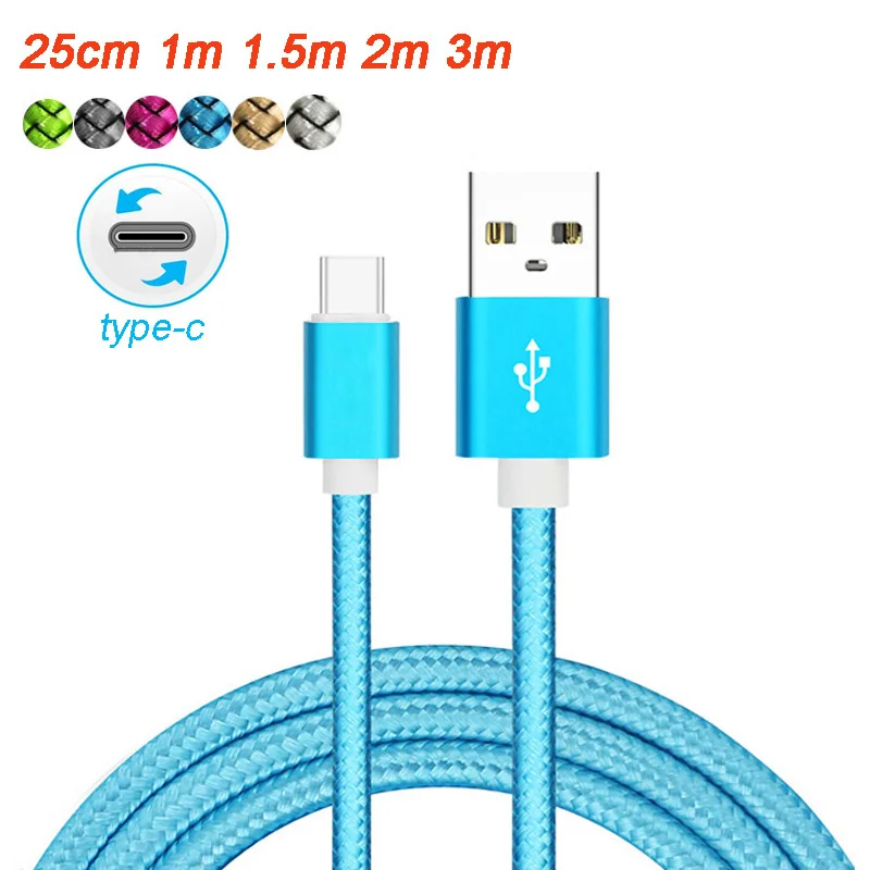 

USB C Charger Cable 3m 3 Meter Usb Data Cable Fast Charging Type C For Nokia 8 7 Plus Oneplus 6t 5t 6 5 3 Samsung Galaxy S9 Plus