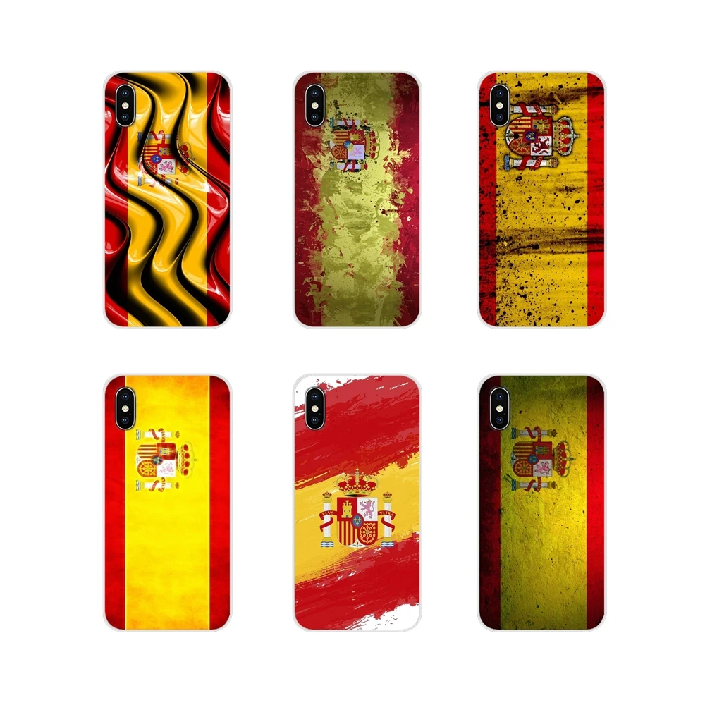 

For Xiaomi Redmi Note 6A MI8 Pro S2 A2 Lite Se MIx 1 Max 2 3 For Oneplus 3 6T Soft Silicone TPU Case Spain Flag Spanish National