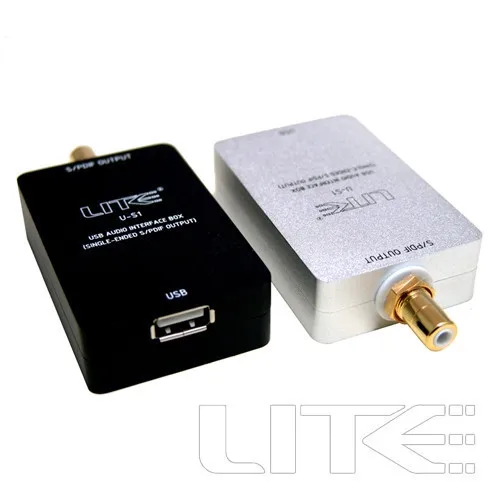 LITE US-1 USB к коаксиальному преобразователю USB к S/PDIF PC-HIFI применимый