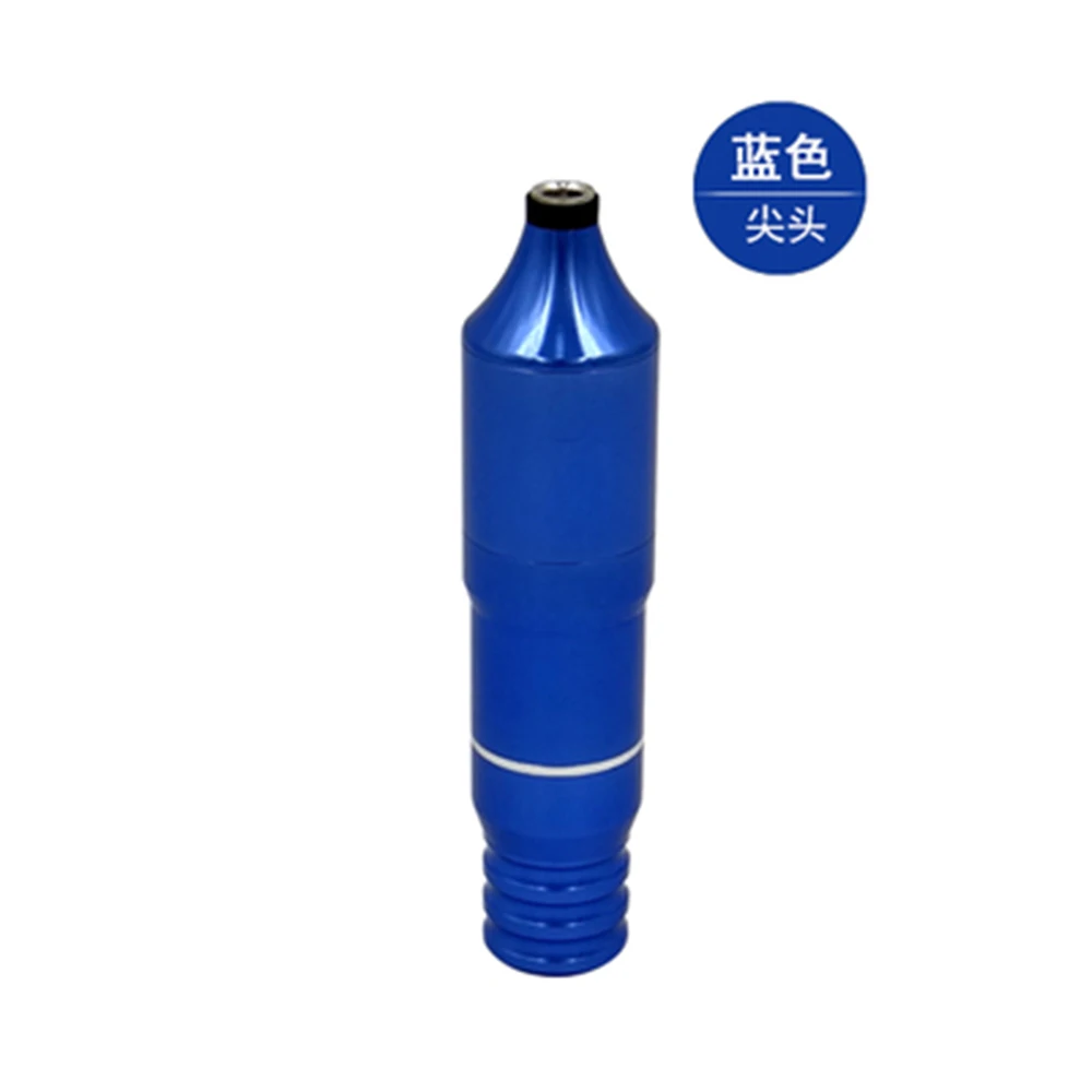 blue style 2 Алюминиевый сплав электрическая резьба Татуировка ручка роторная Татуировка пистолет машина Точность DC мотор татуировка машина Татуировка принадлежности чернила - Цвет: blue style 2