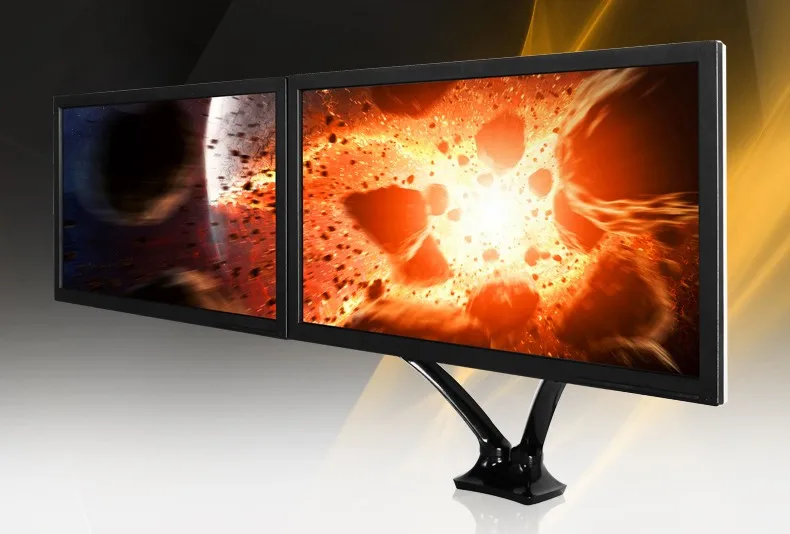 Loctek DLB502-D Full Motion Desktop 10