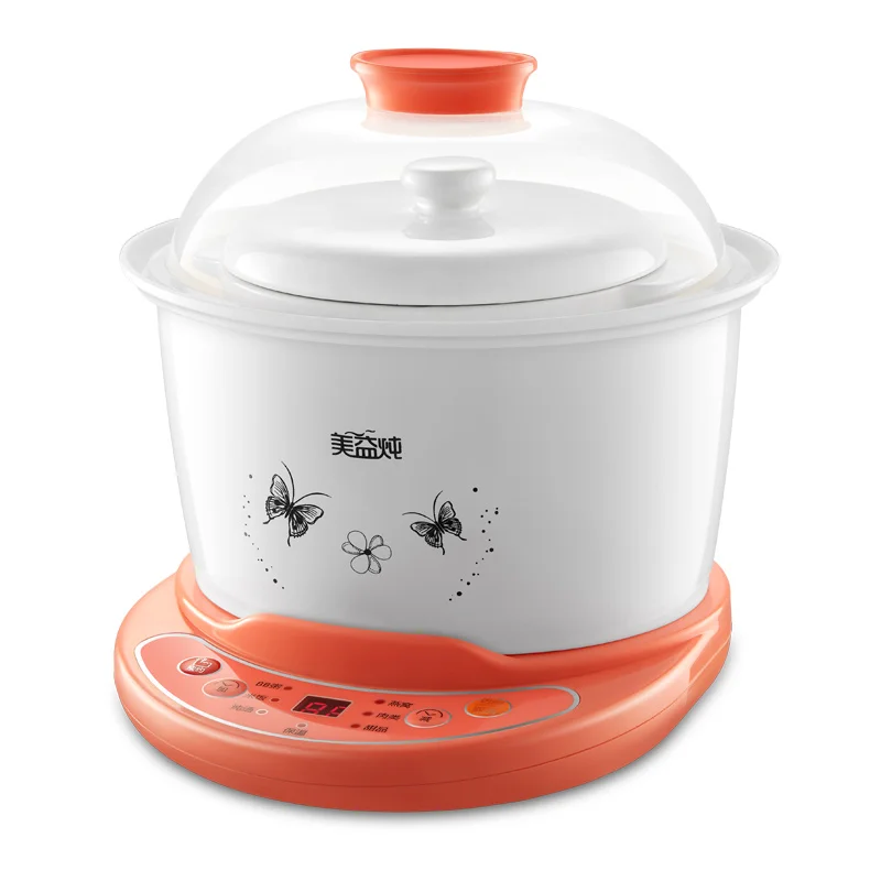 

DDG-359F Water Isolated Electric Cooker Fully Automatic BB Porridge Soup Mini Electric Stew Pot