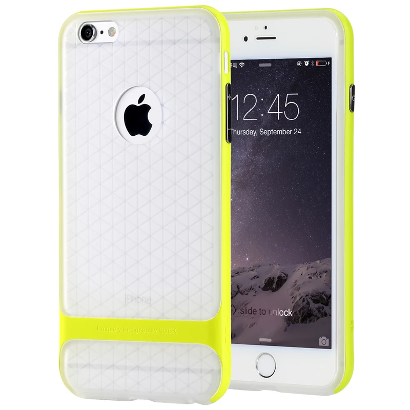 

For iPhone 6 plus case,Rock luxury (Transparent)Royce Protective Back Cover Case for iPhone 6s Plus 5.5inch case on sales